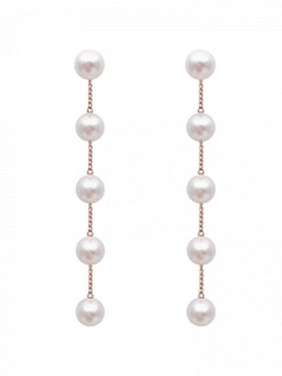 Fashion Geometry Split-Joint Tasseled Earrings Accessories