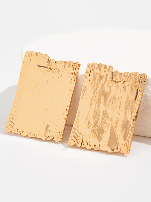 Geometric Drop Earrings