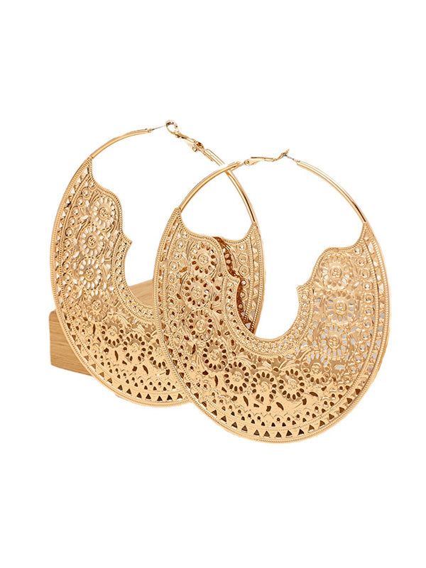 Geometric Drop Earrings