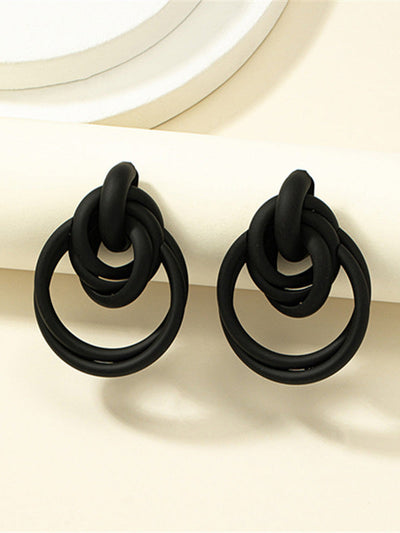 Geometric Drop Earrings