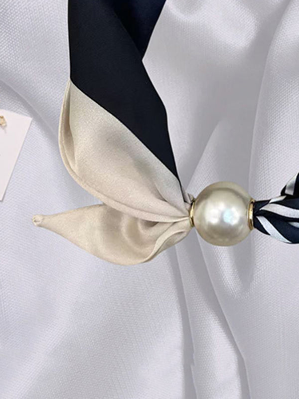 Printed Split-Joint Striped Shawl&Scarf