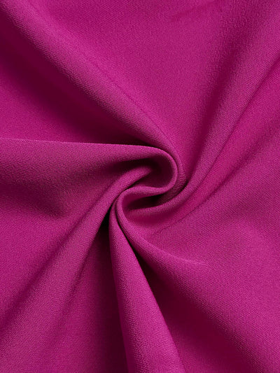 Long Sleeves Loose Pleated Solid Color Split-Joint Tiered Round-Neck Maxi Dresses