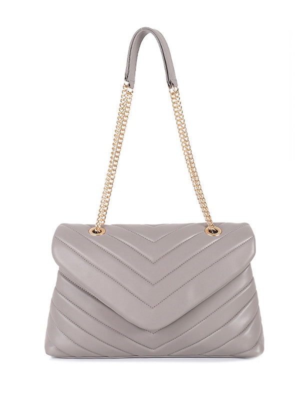 Chains Split-Joint Shoulder Bags Handbags