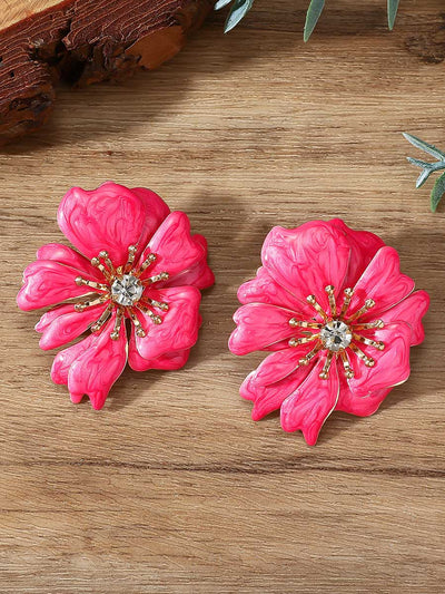 Flower Shape Earrings Accessories