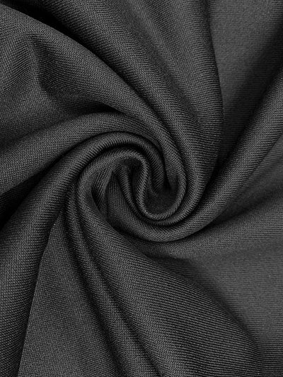 Long Sleeves Loose Buttoned Hollow Printed Split-Joint High Neck Sweatshirt Tops