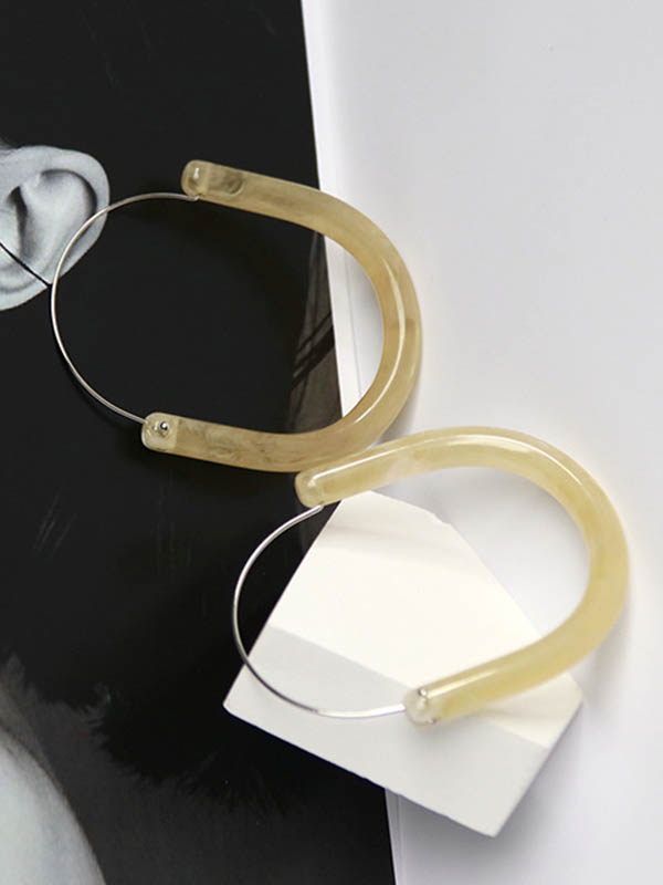 Geometric Drop Earrings