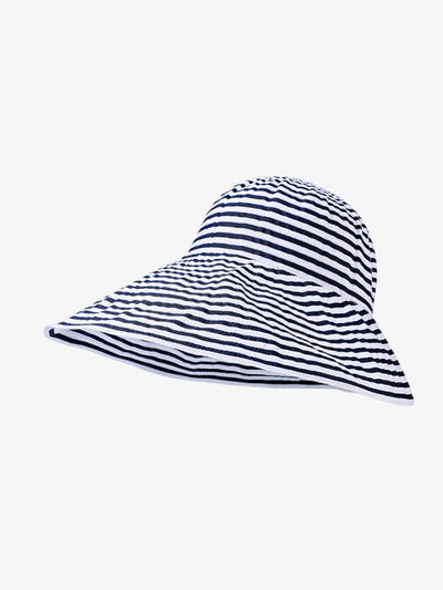 Split-Joint Striped Sun Hat