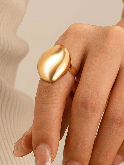 Geometric Shiny Rings Accessories
