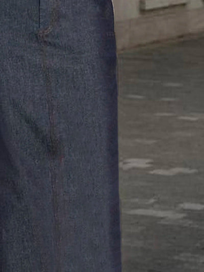 Loose No Belt Pockets Solid Color Skirts Bottoms