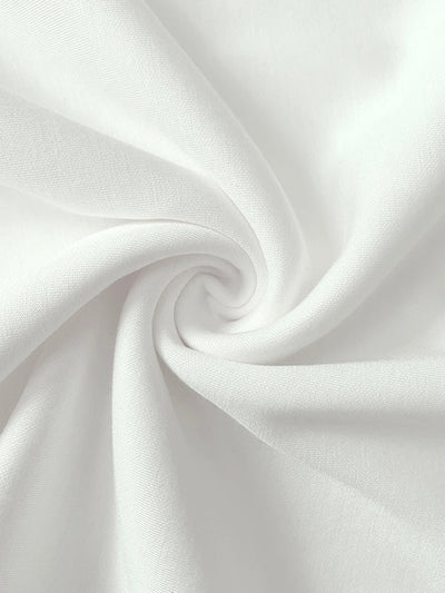 Sleeveless Gauze Pleated Solid Color Split-Joint Round-Neck Evening Dresses Maxi Dresses