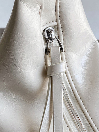 Geometric Split-Joint Zipper Bags Crossbody Bags