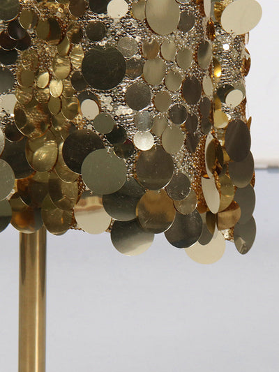 A-Line High Waisted Sequined Shiny Skirts Bottoms