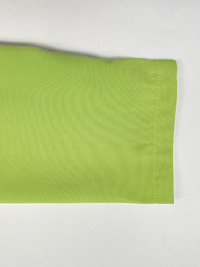 Batwing Sleeves Loose Hollow Solid Color Split-Joint Cold Shoulder Jumpsuits