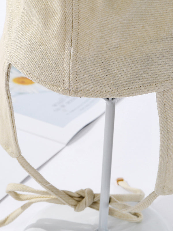 Going Out Solid Color Sun Protection Fisherman Hat