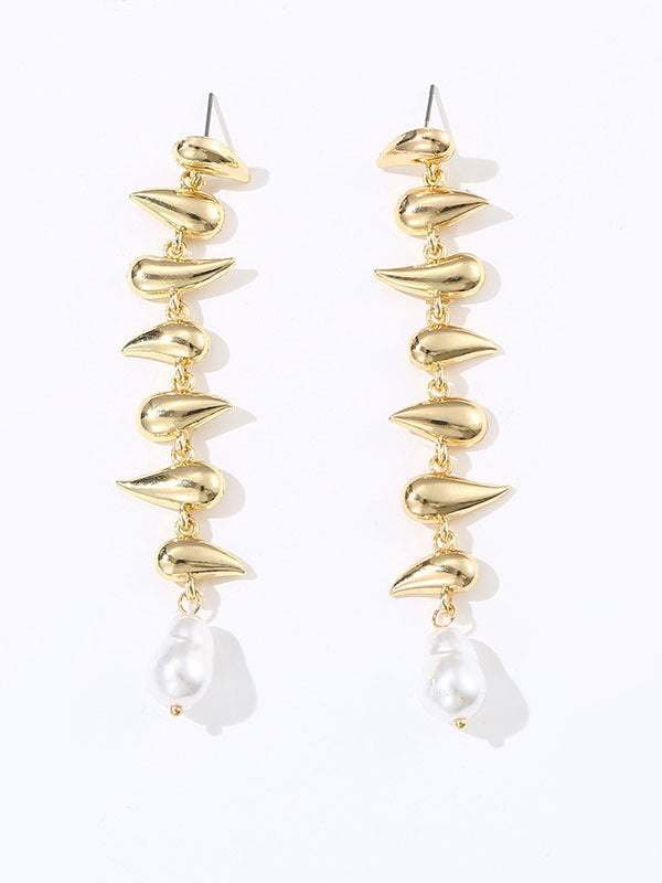 Geometric Drop Earrings Earrings Accessories