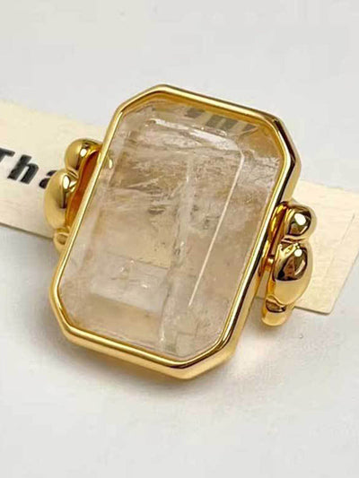 Geometric Split-Joint Rings Accessories