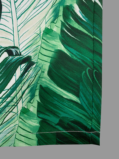 High Waisted Loose Pockets Printed Pants Trousers