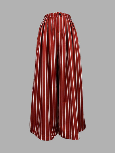 Loose Wide Leg Striped Casual Pants Bottoms Trousers
