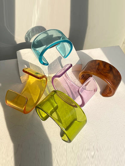 Geometric Ringent Solid Color Bracelet Accessories