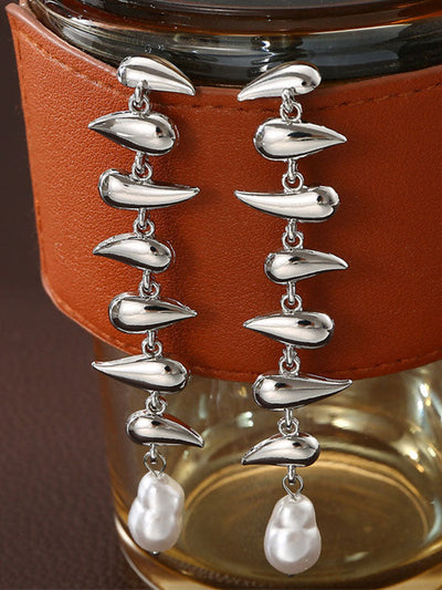 Geometric Drop Earrings Earrings Accessories