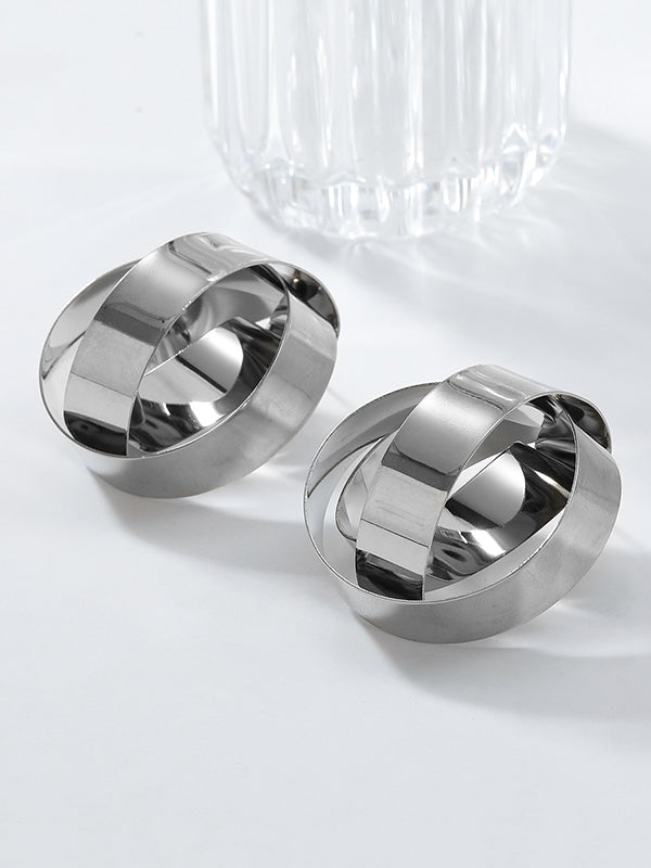 Geometric Drop Earrings