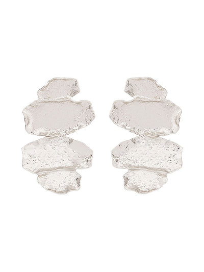 Irregularity Chains Shiny Earrings Accessories
