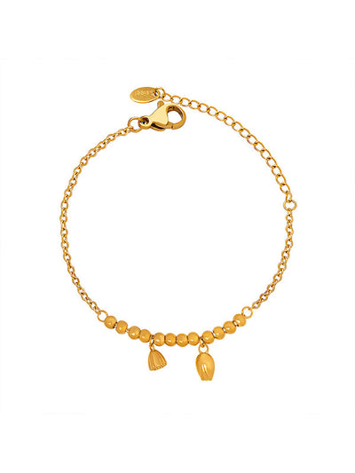 Chains Solid Color Anklet