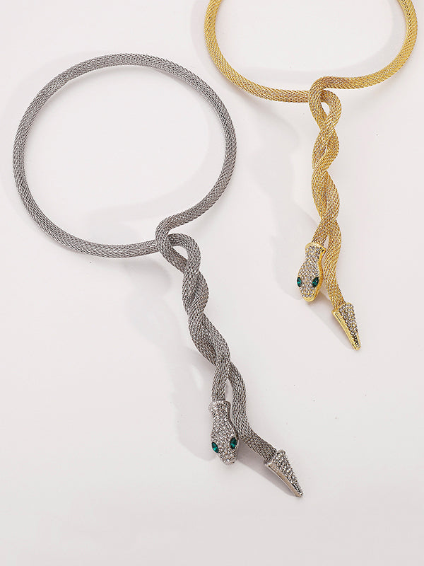 Snake Shape Necklaces Accessories