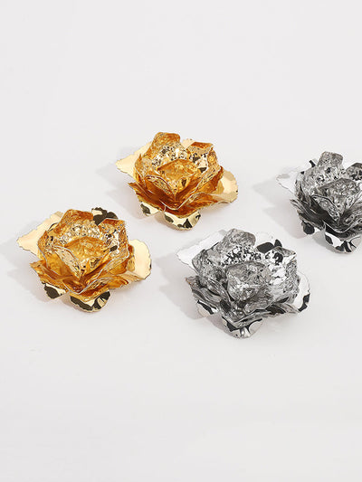 Flower Shape Drop Earrings