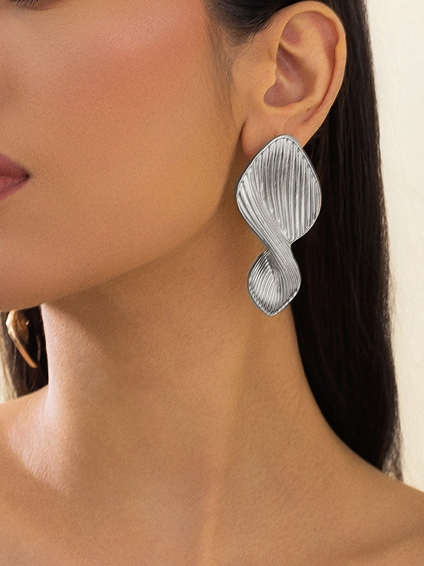 Geometric Drop Earrings