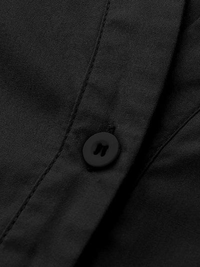 Long Sleeves Loose Solid Color Split-Joint V-Neck Maxi Dresses