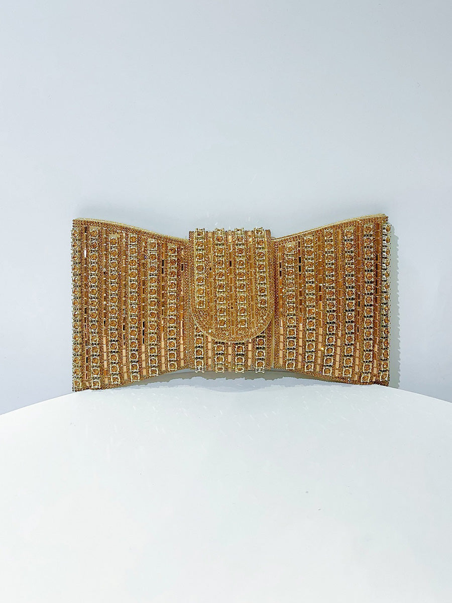 Chains Rhine Stones Evening Bags & Clutches Handbags