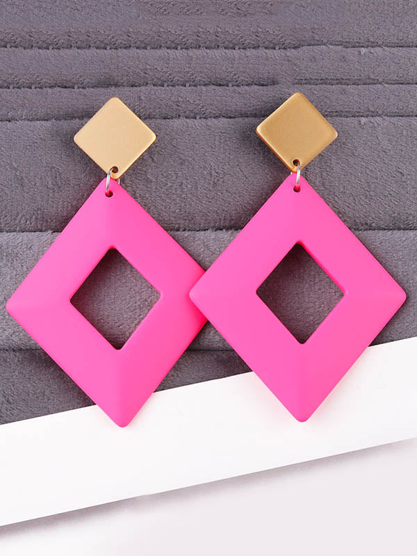 Geometric Earrings Accessories