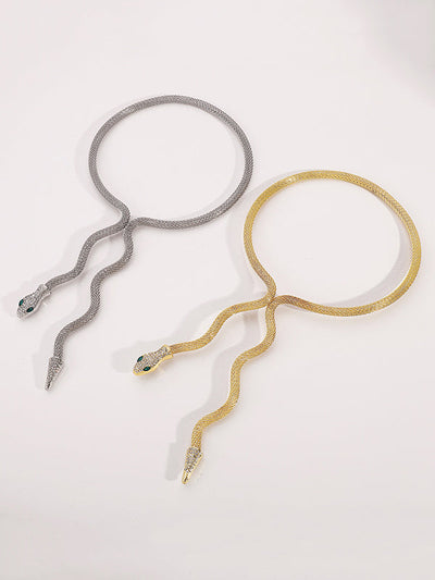 Snake Shape Necklaces Accessories