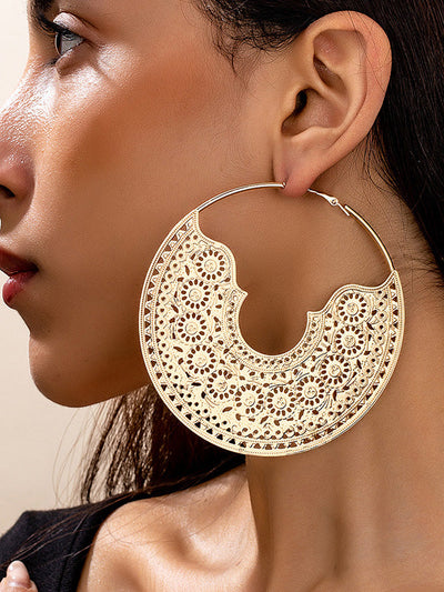 Geometric Drop Earrings