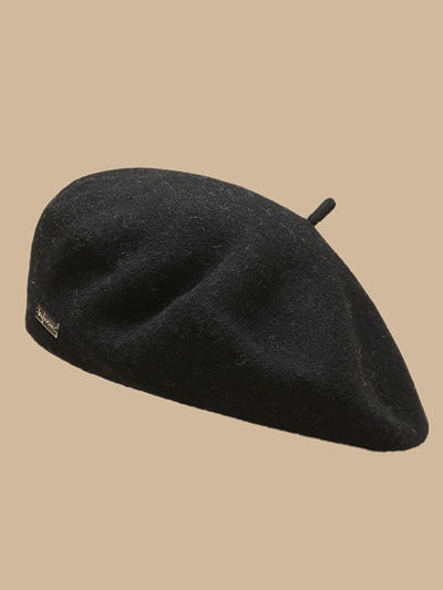Artistic Retro Solid Color Beret Hats&Caps