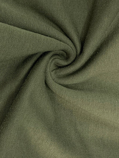 Loose Wide Leg Contrast Color Drawstring Elasticity Split-Joint Pants Trousers