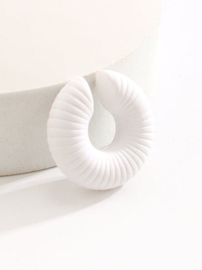 Geometric Solid Color Ear Clip
