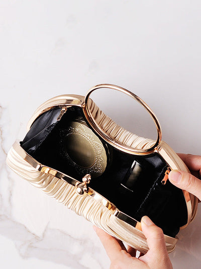 Pleated Split-Joint Bags Handbags