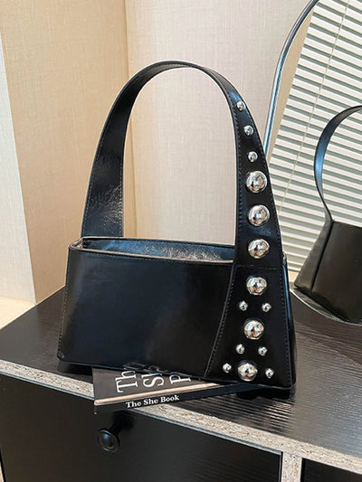 Asymmetric Rivet Split-Joint Mini Bags