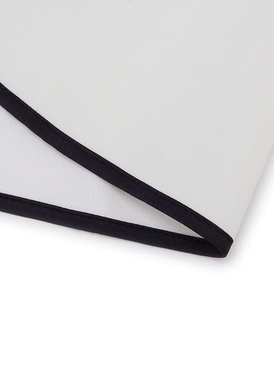 Long Sleeves Loose Contrast Color Flower Print Split-Joint Stand Collar Jackets Outerwear