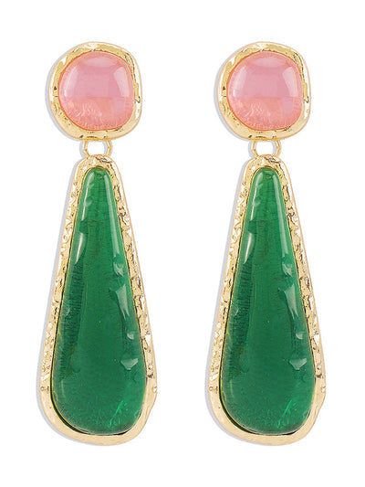 Geometric Drop Earrings