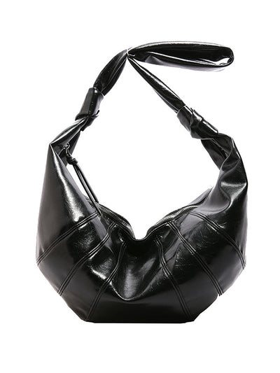 Geometric Split-Joint Zipper Bags Crossbody Bags