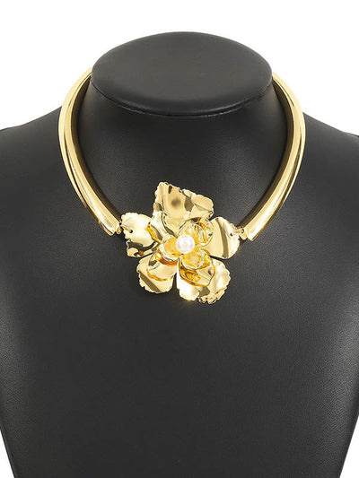 Flower Shape Drop Earrings Necklaces Accessories