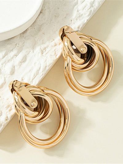 Geometric Drop Earrings