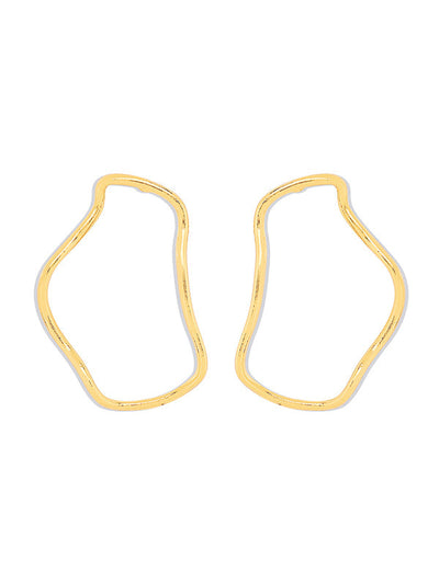 Normcore Geometric Drop Earrings