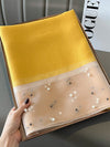 Sun-Protection Beaded See-Through Shawl&Scarf