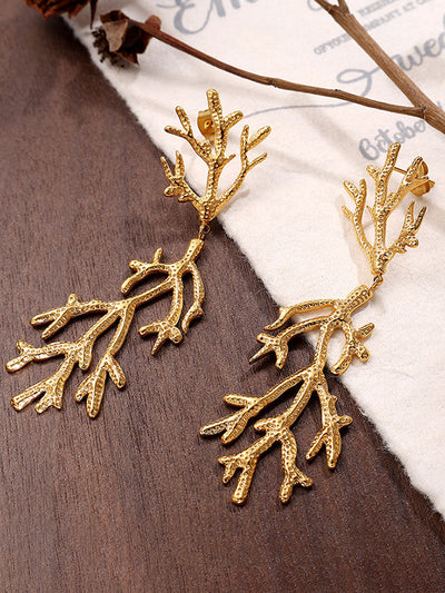 Geometric Drop Earrings