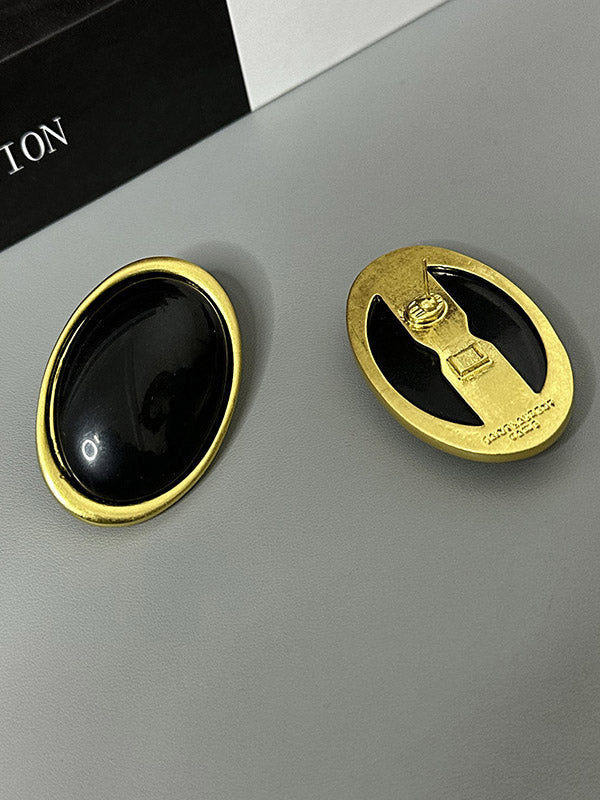 Geometric Split-Joint Earrings Accessories