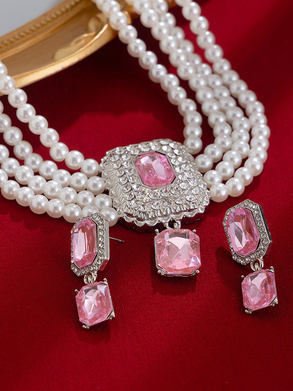 Geometric Drop Earrings Necklaces Accessories